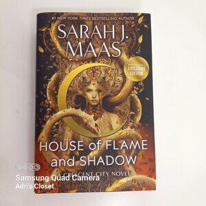 House of Flame and Shadow Digitally Signed Barnes and Noble Exclusive Ha…
